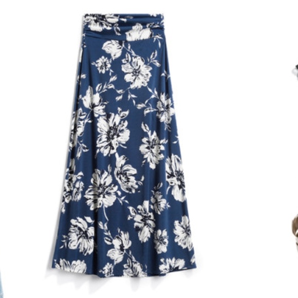 gilli delina knit maxi skirt